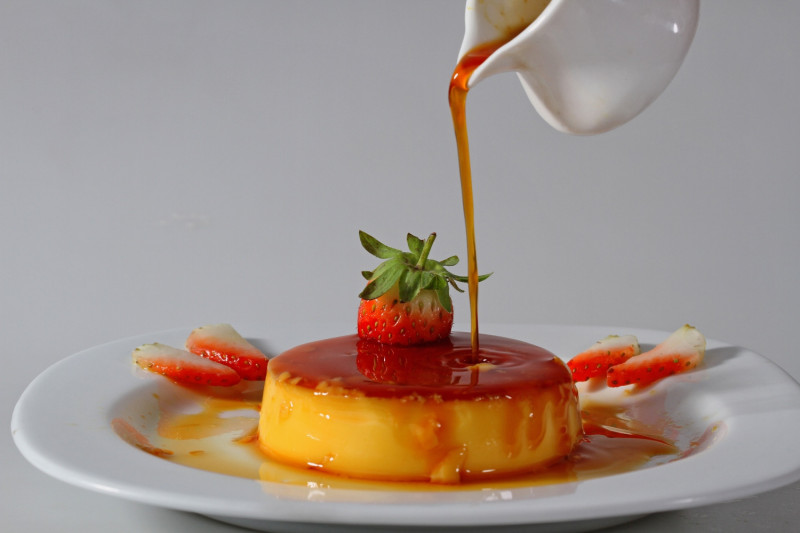 tagAlt.Caramel Topping for Italian Cream Desserts