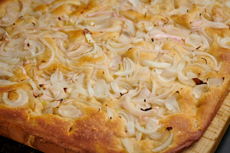 tagAlt.Onion stuffed Focaccia recipe