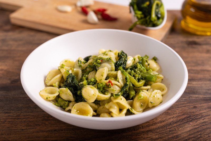 tagAlt.Orecchiette with Broccoli Rabe