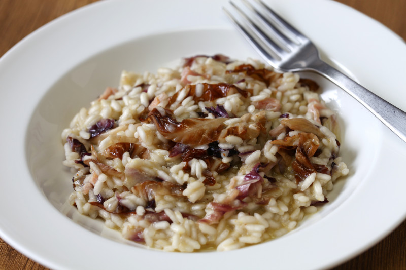 tagAlt.Risotto with Novara Gorgonzola Cheese and Radicchio