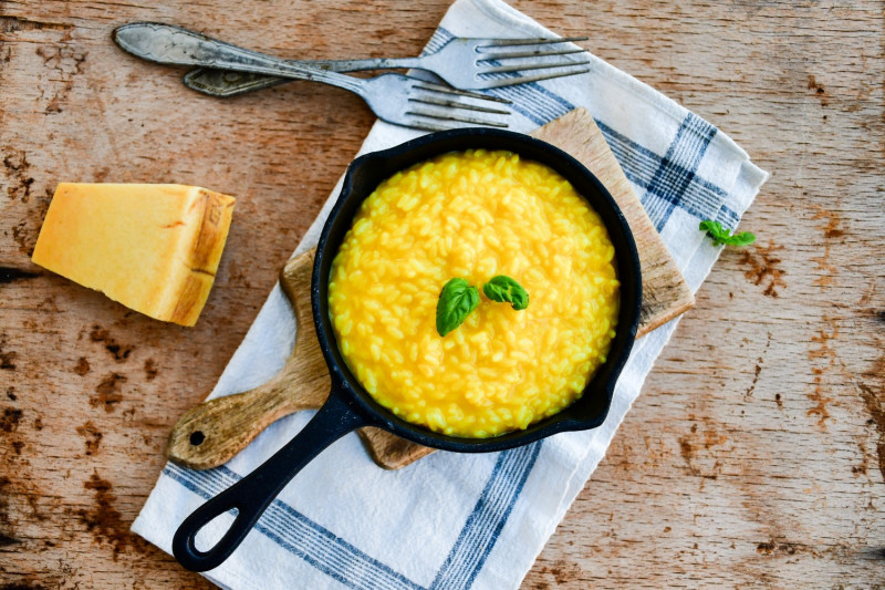 tagAlt.Saffron Risotto Milanese