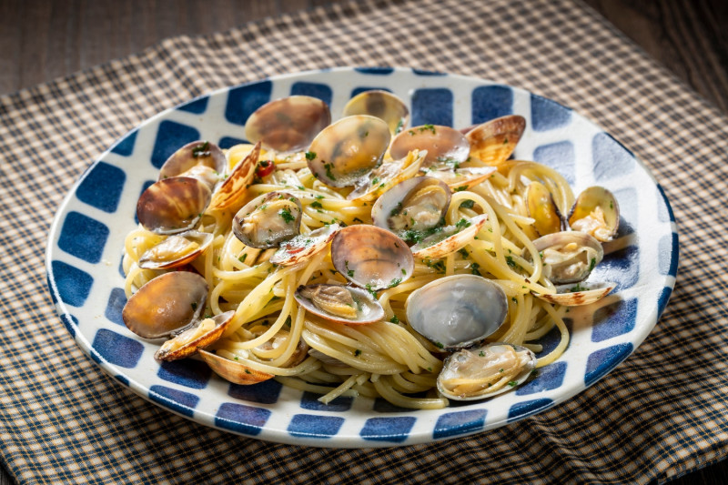 tagAlt.Spaghetti with Clam Sauce Alle Vongole