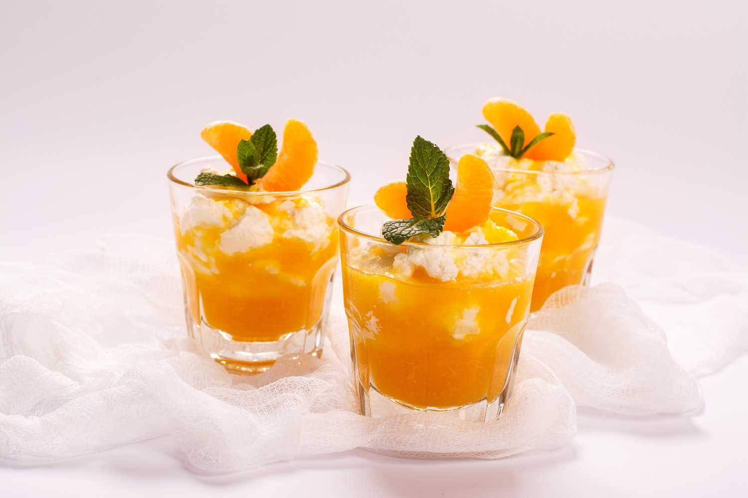 Mandarin Orange Parfait