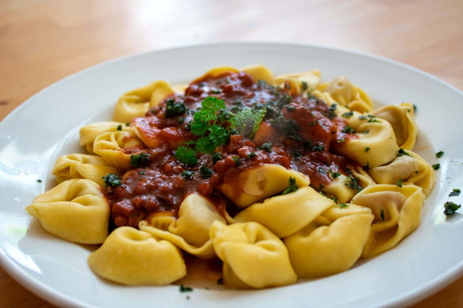Tortelli alla Mugellana (Tortelli di Patate) al Ragù