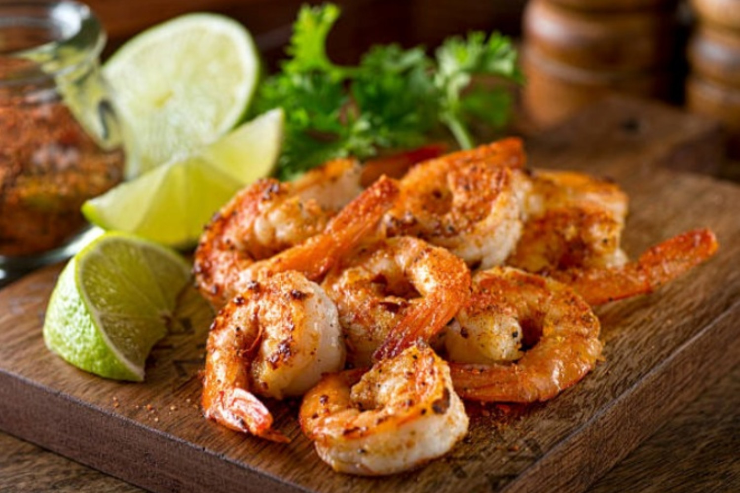 Creamy Ricotta with Charred Shrimp and Crunchy Italian Pancetta