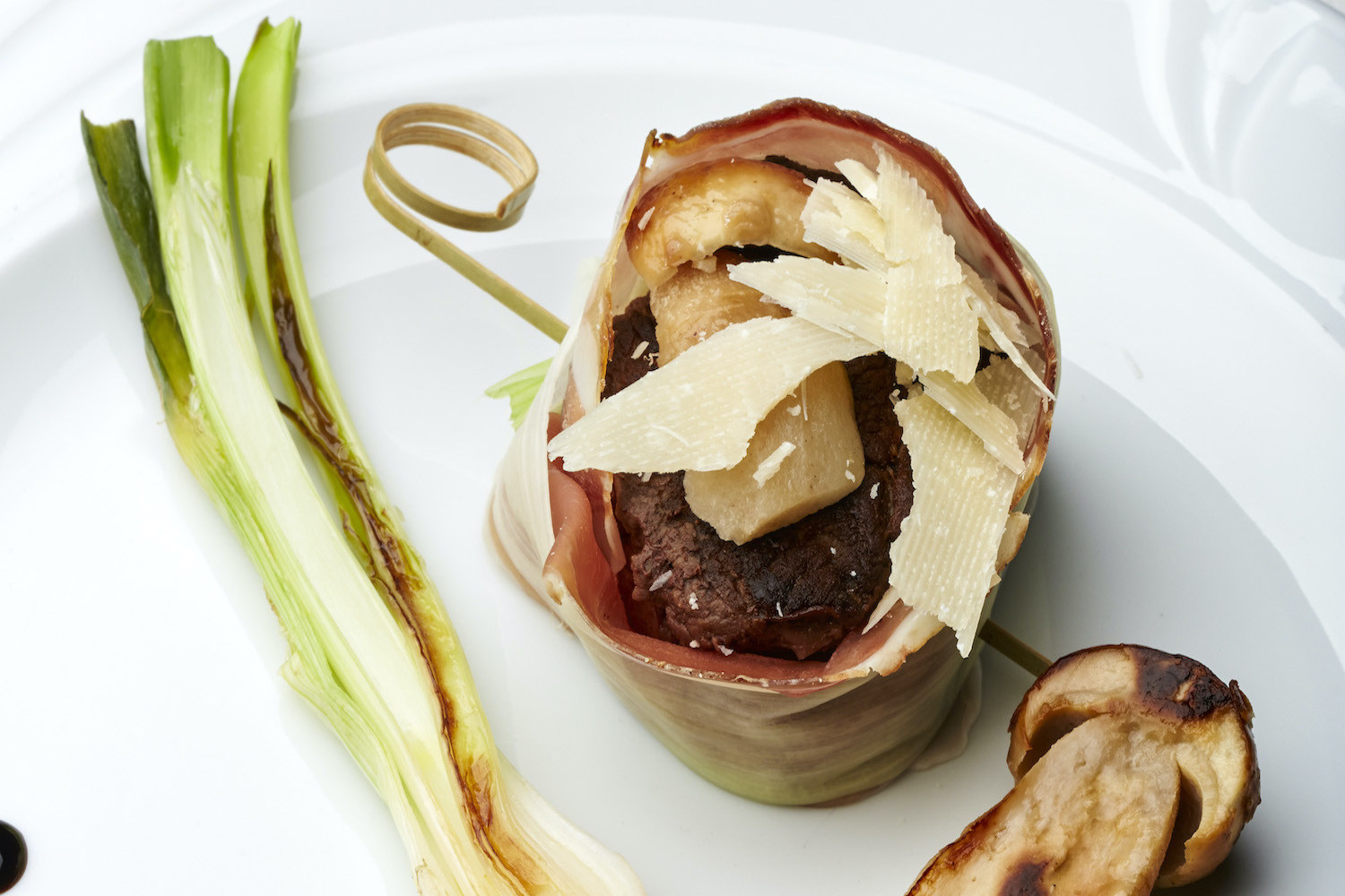 Baked Beef Gratin with Porcini Mushrooms and Piave DOP Cheese