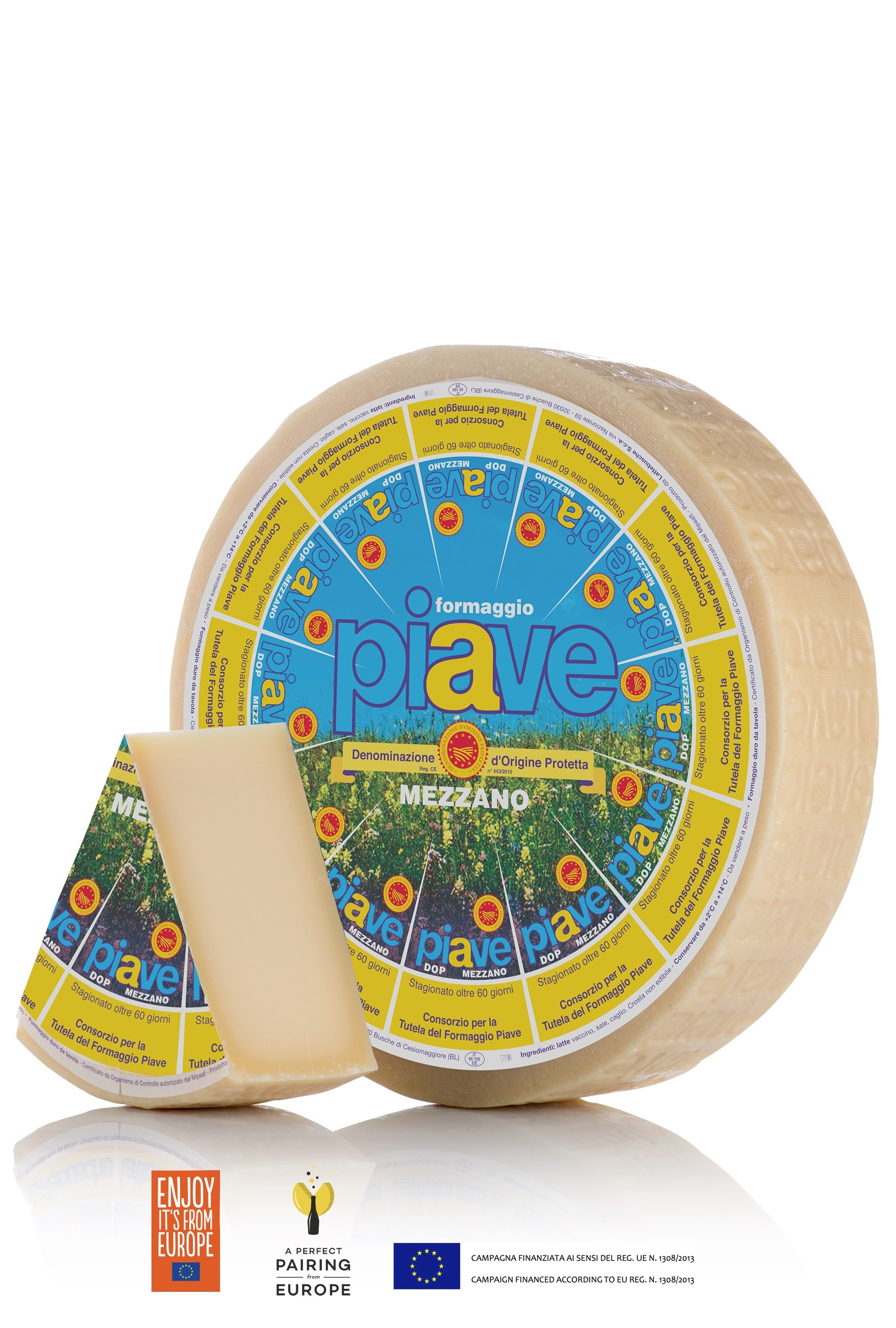 MaMaBlip Piave DOP Mezzano Cheese